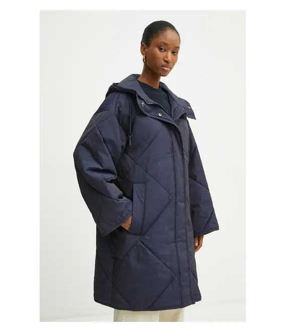 Μπουφάν Weekend Max Mara χρώμα: ναυτικό μπλε, 2425496082600