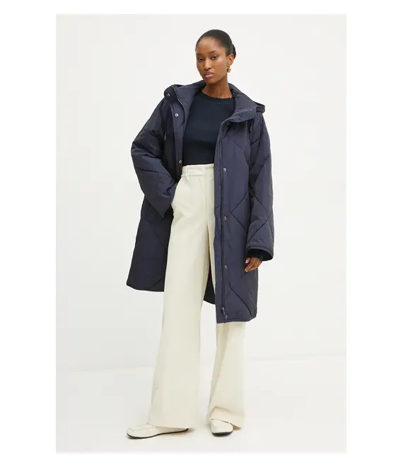 Μπουφάν Weekend Max Mara χρώμα: ναυτικό μπλε, 2425496082600