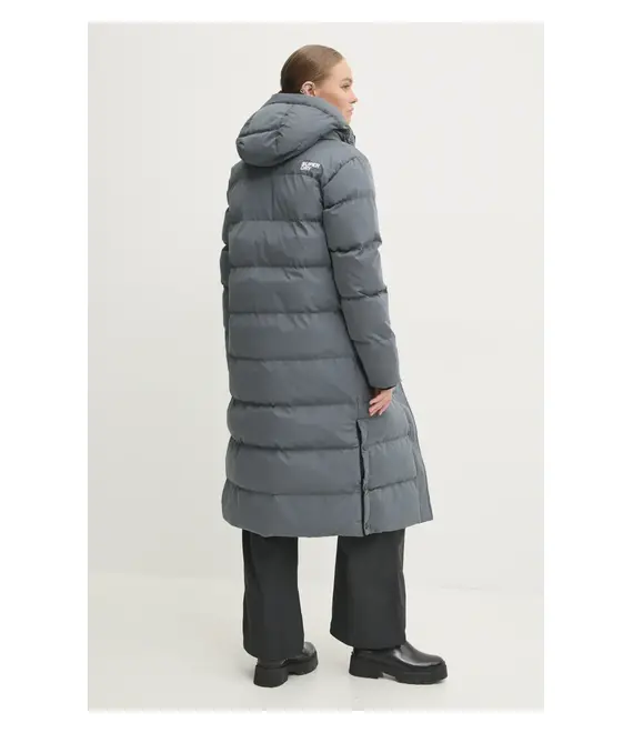 Μπουφάν Superdry χρώμα: γκρι, W5011738A-PIJ