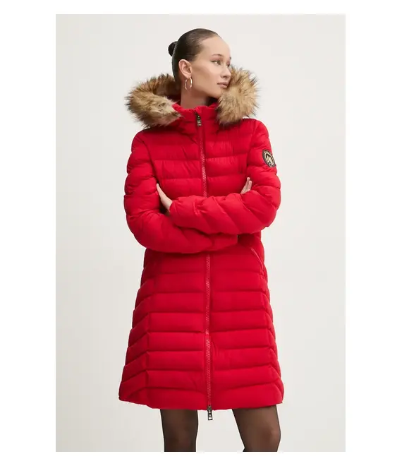 Μπουφάν Superdry χρώμα: κόκκινο, W5011789A-32I