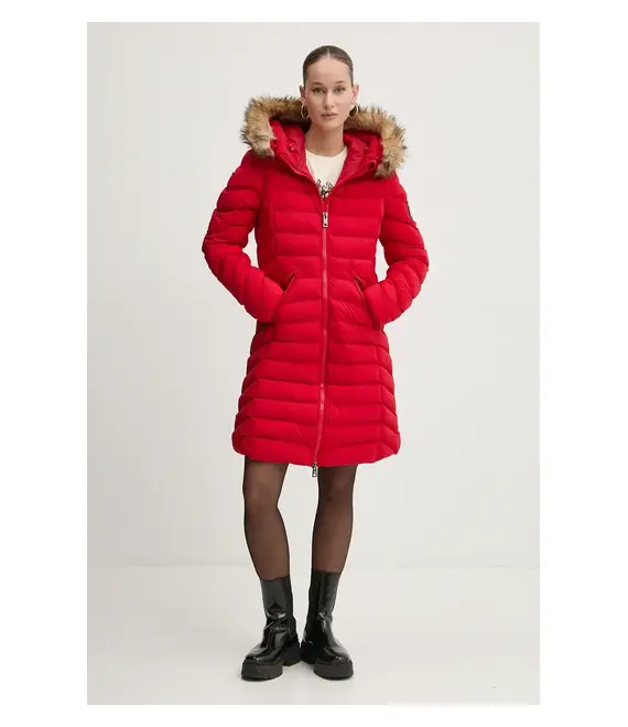Μπουφάν Superdry χρώμα: κόκκινο, W5011789A-32I