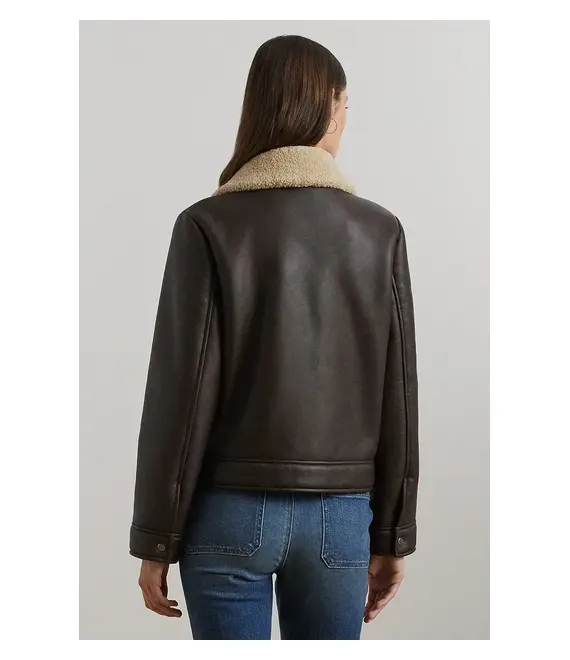 Μπουφάν Lauren Ralph Lauren χρώμα: καφέ, 297957530