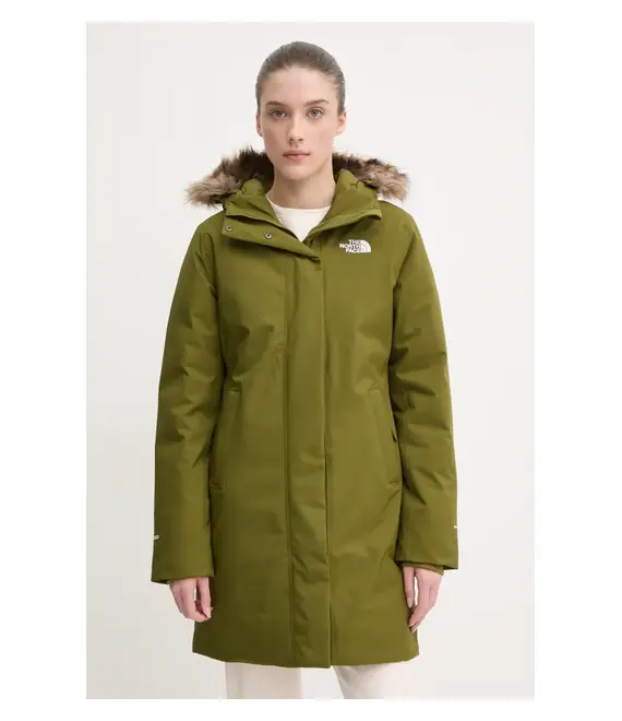 Μπουφάν με επένδυση από πούπουλα The North Face Arctic χρώμα: πράσινο, NF0A84J2PIB1