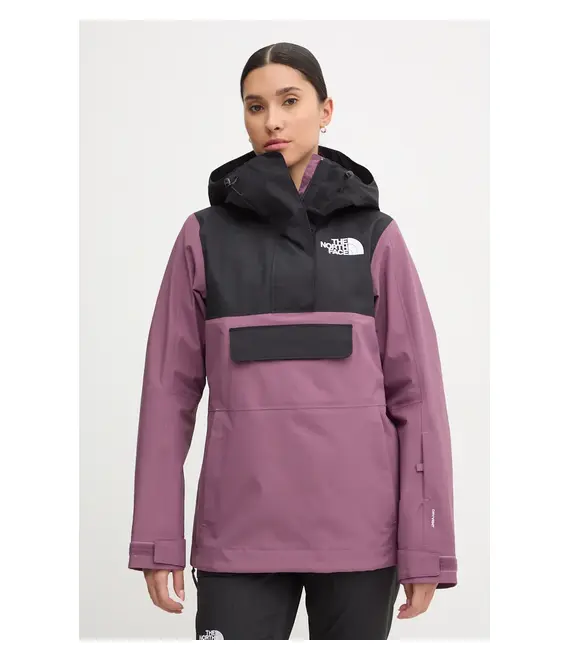 Μπουφάν The North Face Driftview χρώμα: ροζ, NF0A82W144O1