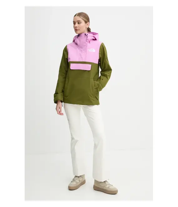 Μπουφάν The North Face Driftview χρώμα: πράσινο, NF0A82W15OW1
