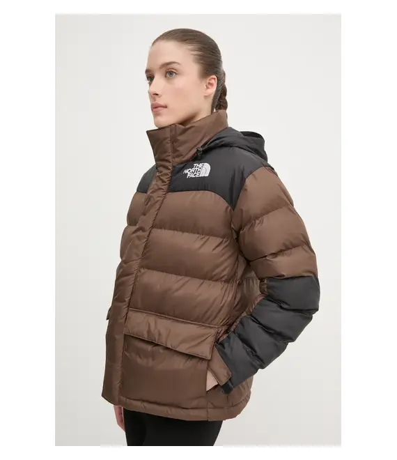 Μπουφάν The North Face Limbara χρώμα: καφέ, NF0A89G91OI1