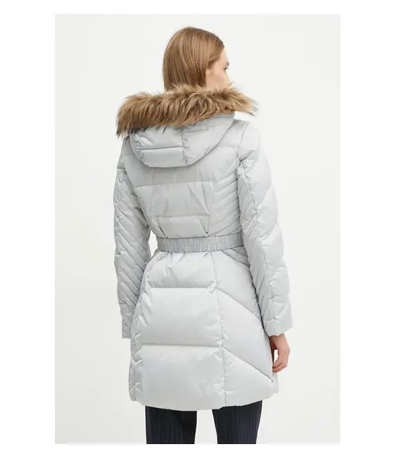 Μπουφάν Guess OLGA χρώμα: γκρι, W4BL40 WEX52