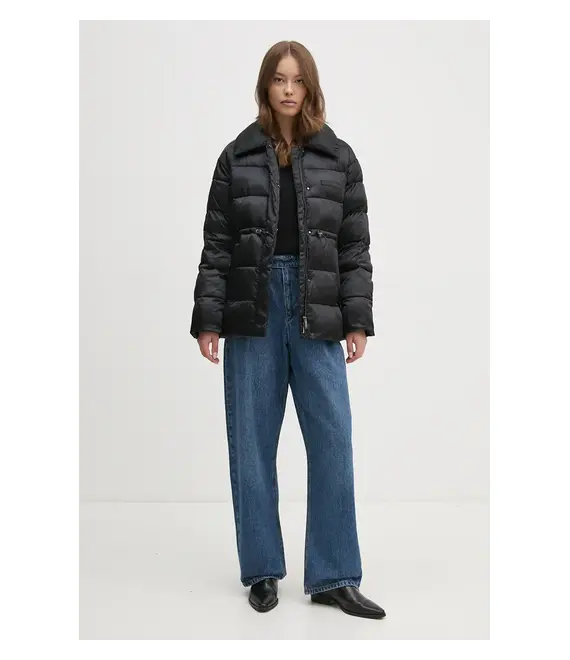 Μπουφάν Calvin Klein χρώμα: μαύρο, K20K207727