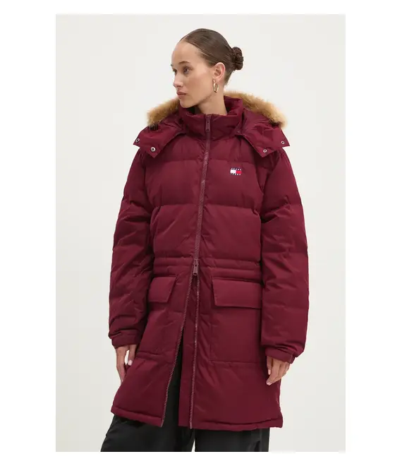 Μπουφάν με επένδυση από πούπουλα Tommy Jeans DW0DW18821