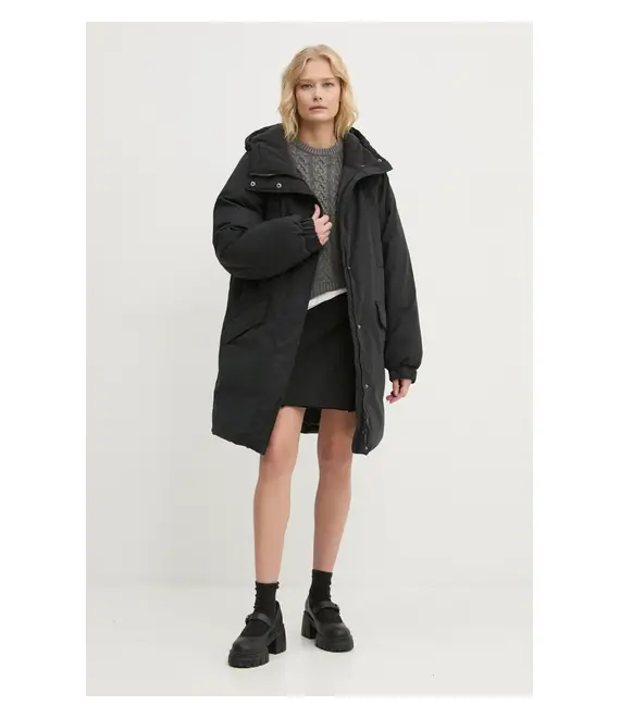Μπουφάν Volcom χρώμα: μαύρο, B1732408