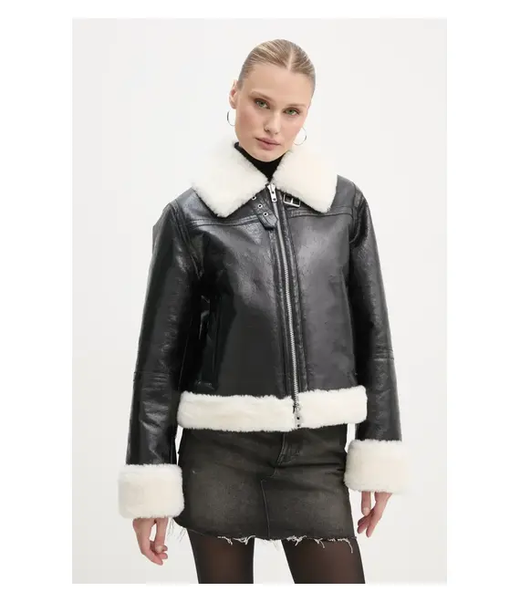Μπουφάν Stand Studio Lorelle Jacket χρώμα: μαύρο, 61055-9158