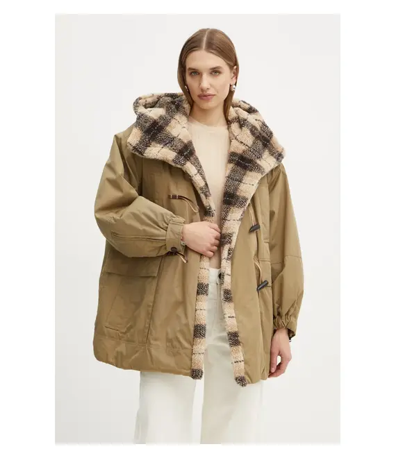 Μπουφάν Weekend Max Mara χρώμα: πράσινο, 2425486013600