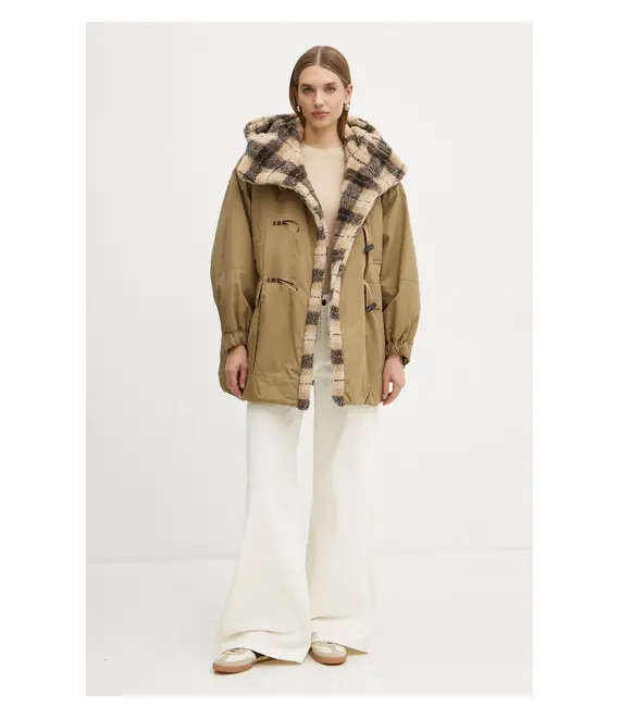 Μπουφάν Weekend Max Mara χρώμα: πράσινο, 2425486013600