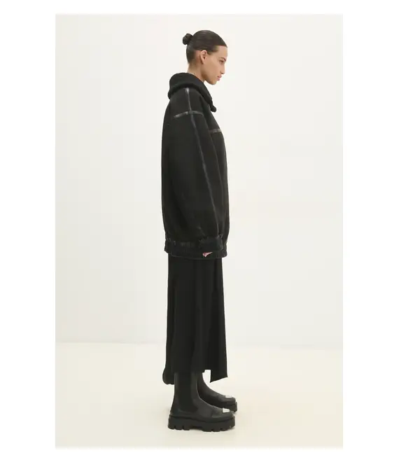 Μπουφάν Rotate Oversized Bomber χρώμα: μαύρο, 113189100