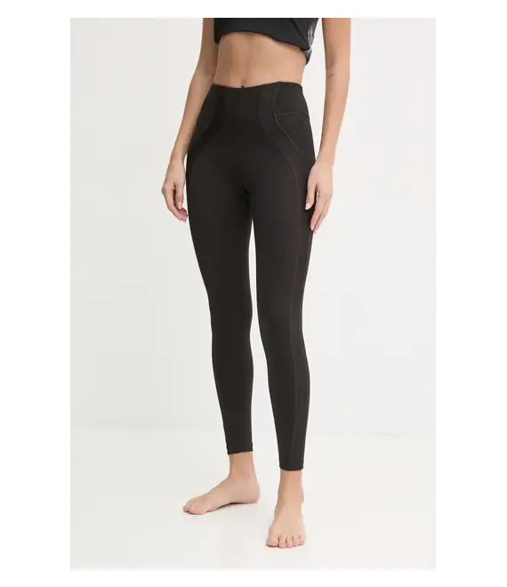 Κολάν γιόγκα Puma Studio Cloudspun χρώμα: μαύρο, 525680
