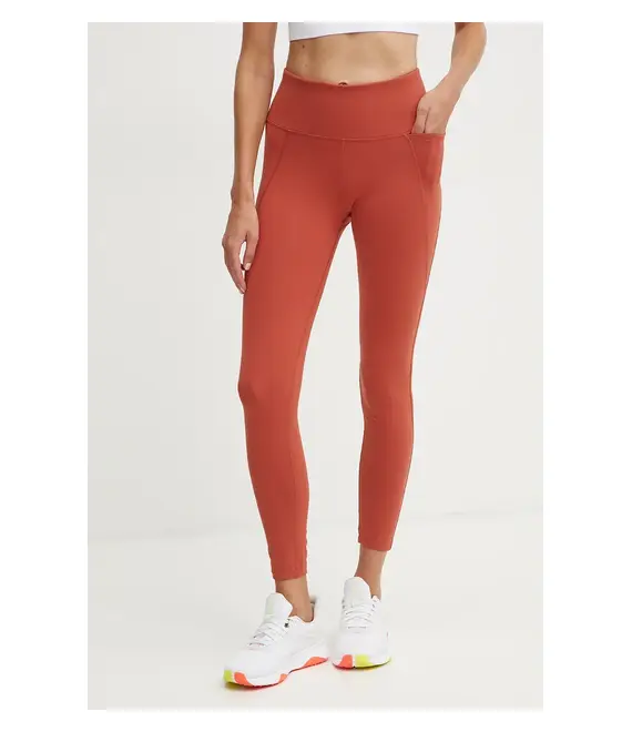 Κολάν προπόνησης Reebok LUX Collection χρώμα: πορτοκαλί, 100205604