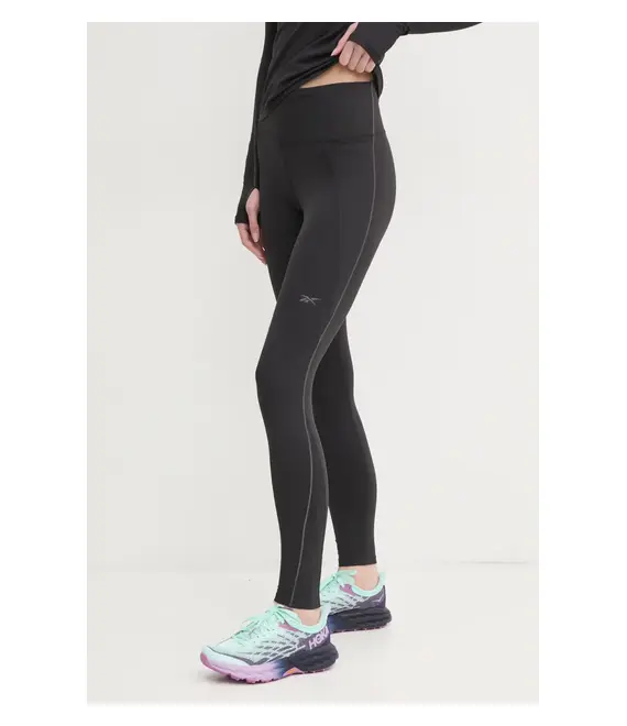 Κολάν προπόνησης Reebok LUX Collection χρώμα: μαύρο, 100205684