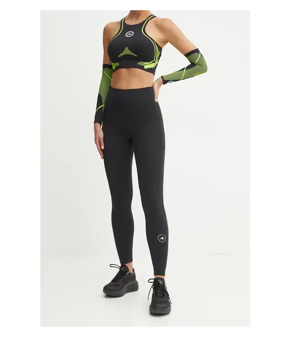 Κολάν προπόνησης adidas by Stella McCartney TrueStrenght χρώμα: μαύρο, IW6376