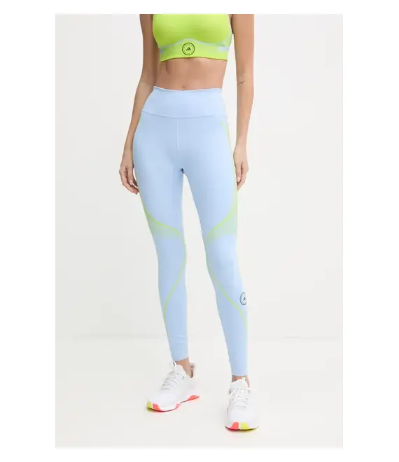 Κολάν προπόνησης adidas by Stella McCartney TruePace χρώμα: μπλε, IW7959