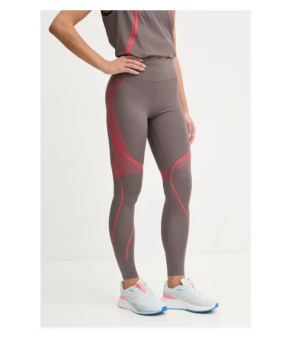 Κολάν προπόνησης adidas by Stella McCartney TruePace χρώμα: γκρι, IW9868