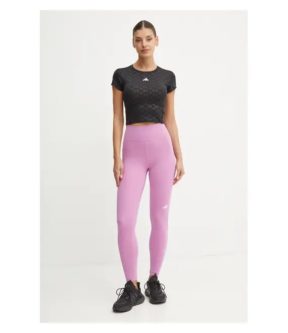Κολάν για τρέξιμο adidas Performance Own The Run χρώμα: μοβ, IX2862