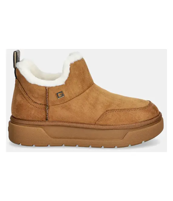 Μπότες χιονιού Guess UNIE χρώμα: καφέ, FLFUNN ESU10