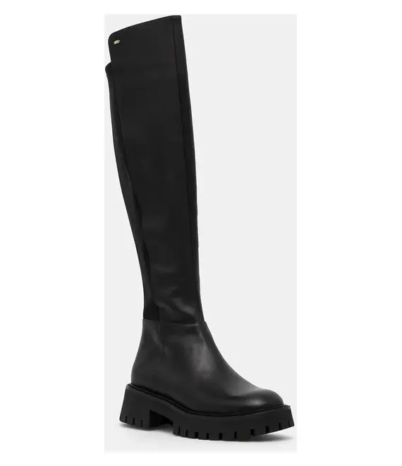 Μπότες MICHAEL Michael Kors Asher χρώμα: μαύρο, 40F4ASFB5L.001