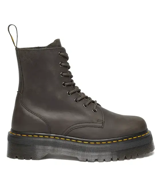Δερμάτινα workers Dr. Martens Jadon χρώμα: καφέ, DM31985057