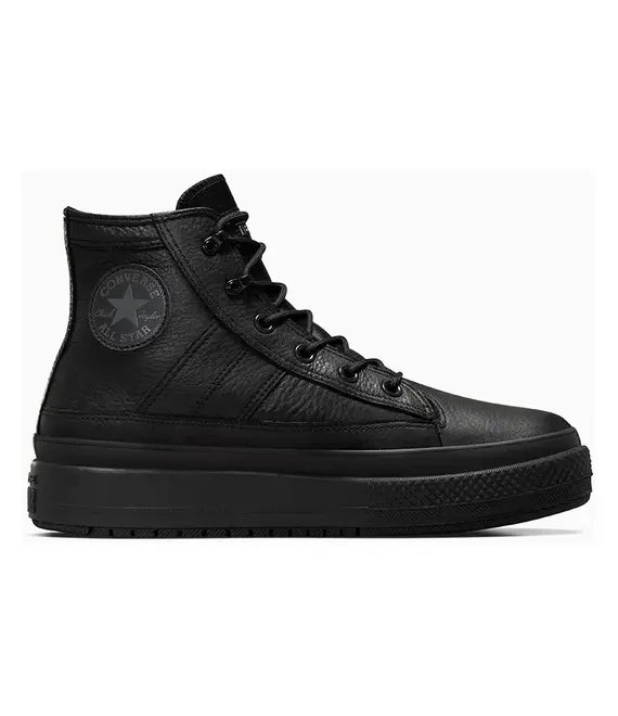 Δερμάτινα αθλητικά παπούτσια Converse Chuck Taylor All Star Equip Waterproof χρώμα: μαύρο, A08557C