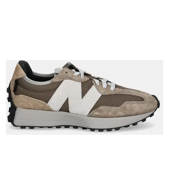 Αθλητικά New Balance 327 χρώμα: καφέ, U327OA