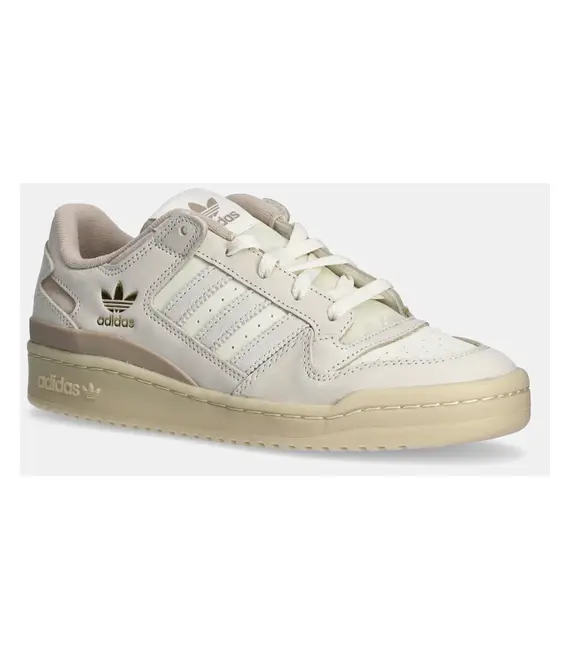 Δερμάτινα αθλητικά παπούτσια adidas Originals Forum Low Cl χρώμα: μπεζ, IH7826