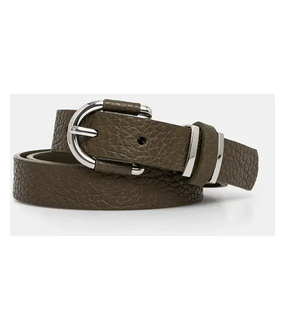 Ζώνη Sisley χρώμα: πράσινο, 6HEEWL02N