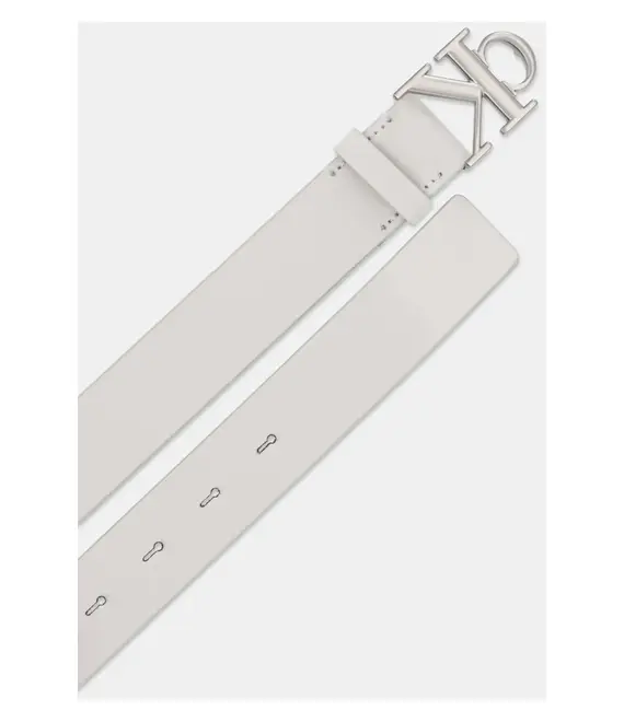 Δερμάτινη ζώνη Calvin Klein Jeans χρώμα: μαύρο, K60K612289