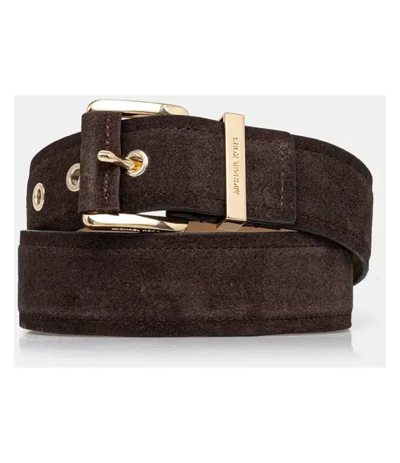 Σουέτ ζώνη MICHAEL Michael Kors χρώμα: καφέ, 559145