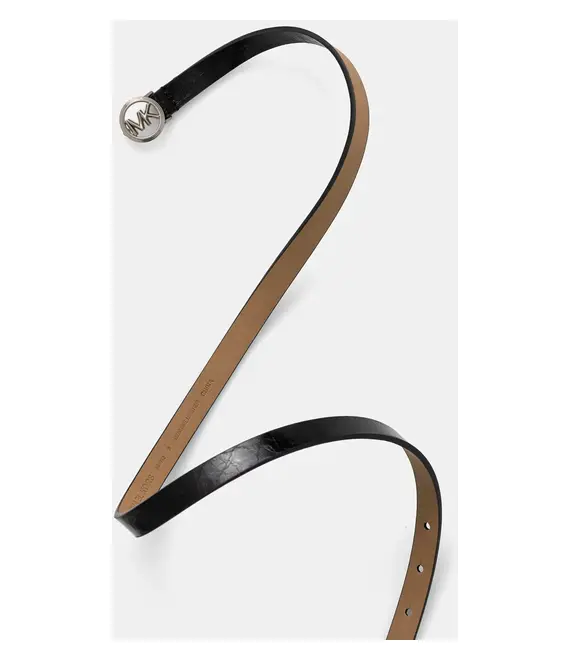 Ζώνη MICHAEL Michael Kors χρώμα: μαύρο, 559142