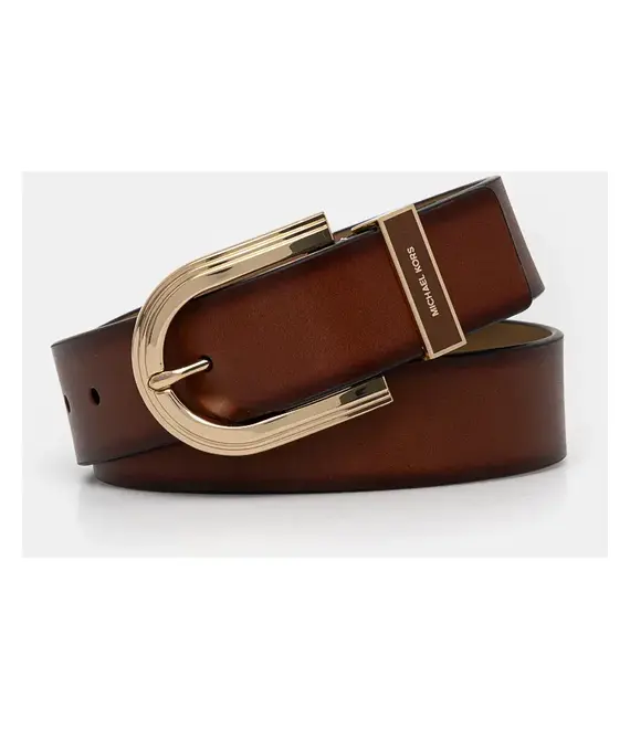 Ζώνη MICHAEL Michael Kors χρώμα: καφέ, 559111