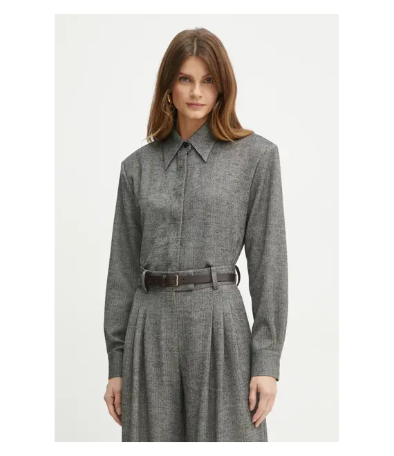 Ζώνη MICHAEL Michael Kors χρώμα: καφέ, 559143