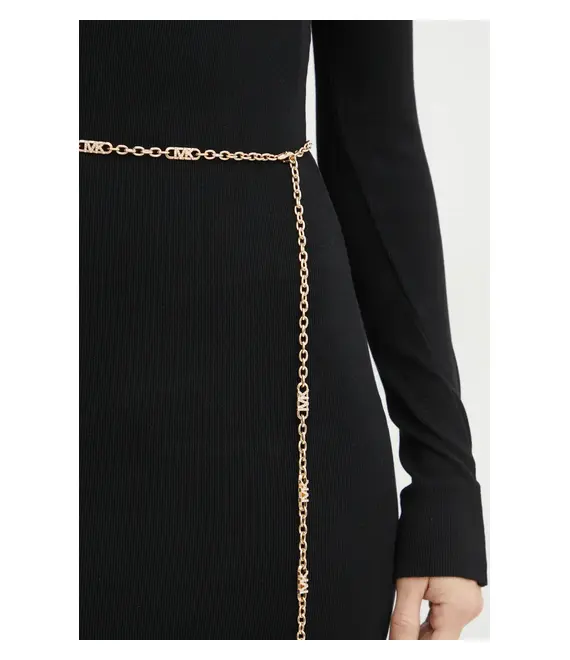 Ζώνη MICHAEL Michael Kors χρώμα: χρυσαφί, 559118