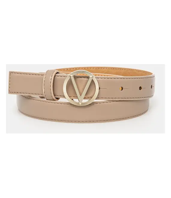 Ζώνη Valentino Bags χρώμα: μπεζ, VCS7VQ04NAP