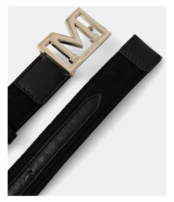 Ζώνη Marciano Guess χρώμα: μαύρο, 4BGZ13 7229A
