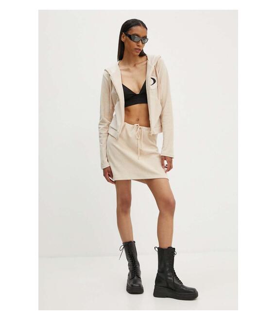 Βαμβακερή φούστα Résumé BoraRS Skirt χρώμα: μπεζ, 221431164
