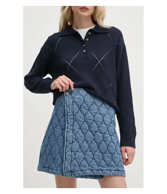 Φούστα Pepe Jeans MINI SKIRT HW QUILTED PL901163