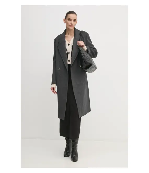 Τζιν φούστα Calvin Klein Jeans χρώμα: μαύρο, J20J224094