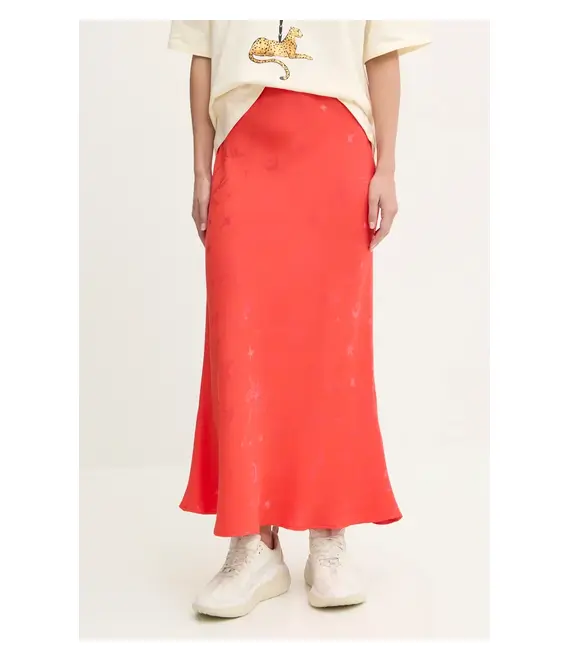 Φούστα Never Fully Dressed Dorris Skirt χρώμα: κόκκινο, NFDSK549