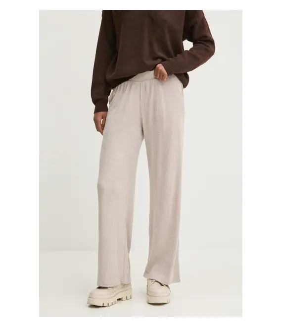 Παντελόνι Hollister Co. χρώμα: καφέ, KI346-4053