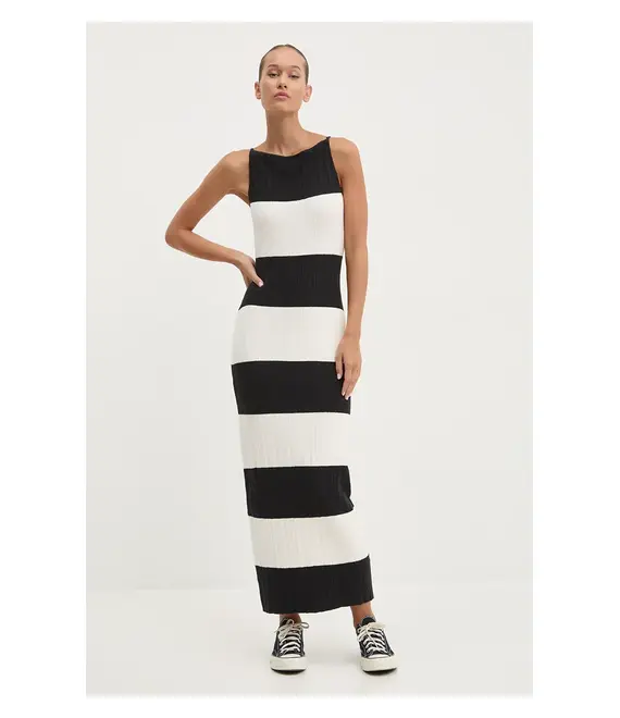 Φόρεμα Abercrombie & Fitch χρώμα: μαύρο, KI159-4740