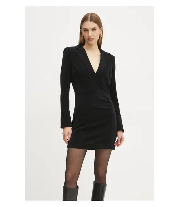 Φόρεμα Guess NOA χρώμα: μαύρο, W4BK68 KCHI0