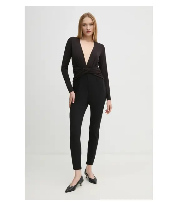 Ολόσωμη φόρμα MICHAEL Michael Kors χρώμα: μαύρο, MF482MVAPQ