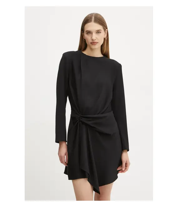 Φόρεμα A.L.C. Kay χρώμα: μαύρο, 6DRES02456