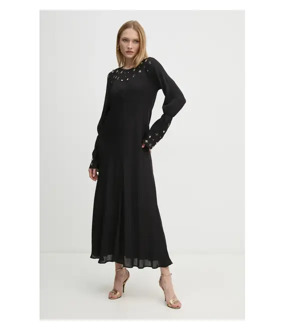Φόρεμα Forte Forte χρώμα: μαύρο, 13285_my dress